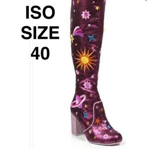 ISO- Irregular Choice Pink Satine